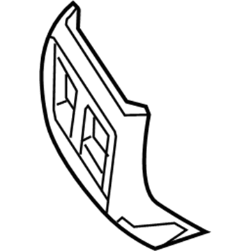 1TL281X9AA Mopar Console Panel Illustration 1 of 1