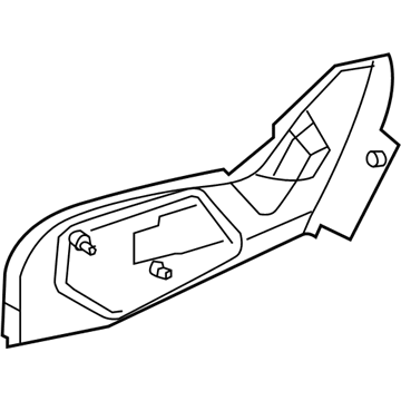 1XN08PS4AA Mopar Seat Adjuster Shield Illustration 1 of 1