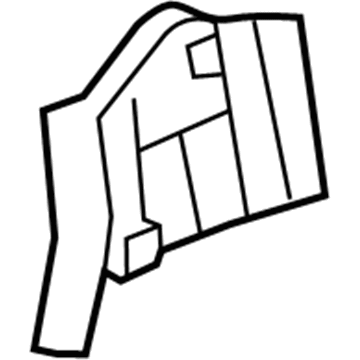 55364565AA Mopar REINFMNT-Door STRIKER Illustration 1 of 1