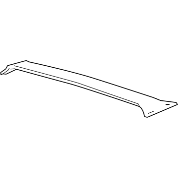 5029787AB Mopar Rear Air Dam Spoiler Illustration 1 of 1