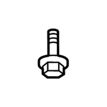 6104102AA Mopar Hexagon Head Screw Illustration 1 of 1