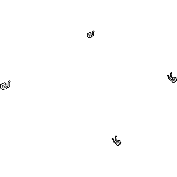 68229462AB Mopar Latch-Catch Illustration 1 of 1