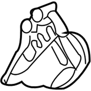 Dodge Engine Mount Bracket - 55398589AB