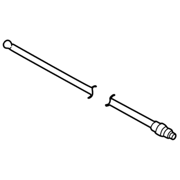 Dodge Antenna Mast - 4671906AA