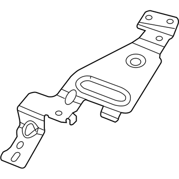 5108291AB Mopar Module Bracket Illustration 1 of 1