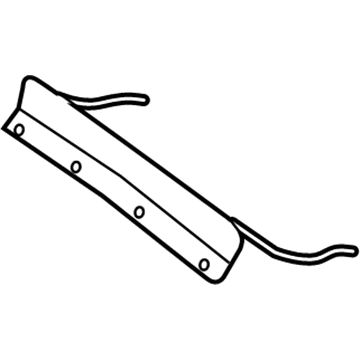 2025 Chrysler Pacifica Air Deflector - 68231403AA