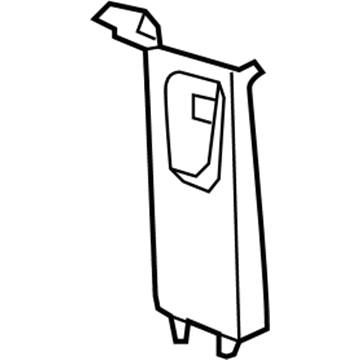 5JP31BD1AI Mopar C Pillar Panel Illustration 1 of 1