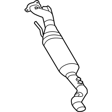 Jeep Grand Cherokee Catalytic Converter - 68329874AA