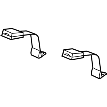 2006 Dodge Dakota Seat Belt - 5JJ821J3AA