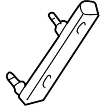 4649098AC Mopar Seat Belt Turning Loop Adjuster Illustration 1 of 1