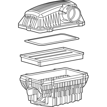 Ram 1500 Air Filter Box - 68419910AB