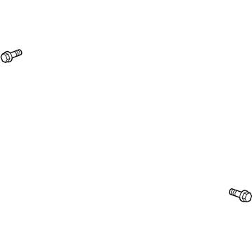 6508414AA Mopar Hexagon Flange Head Bolt Illustration 1 of 1