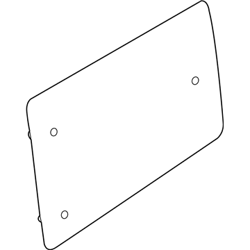 68261841AA Mopar VENTGL-Rear Door Illustration 1 of 1