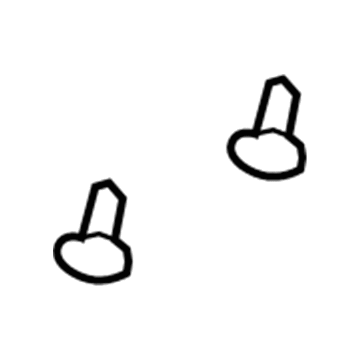 1GW21DX9AA Mopar Push Pin Illustration 1 of 1