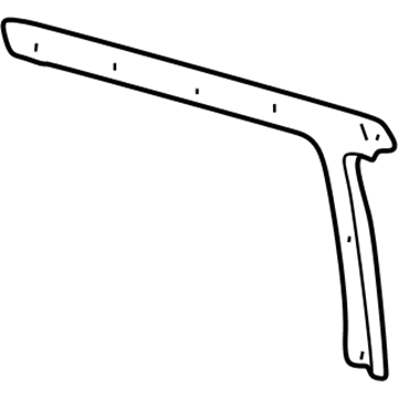 5FV56XDVAJ Mopar Panel-Side Cargo Door Trim Illustration 1 of 1