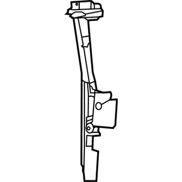 68223483AA Mopar Air Inlet Baffle Illustration 1 of 1