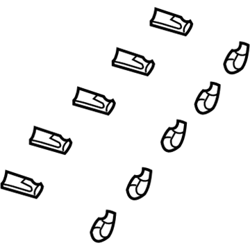 5037104AB Mopar Heat Shield Illustration 1 of 1