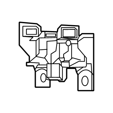 68100245AA Mopar Reinforce-Grille Illustration 1 of 1
