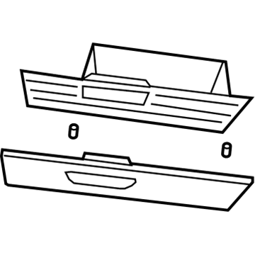 Dodge Grand Caravan Glove Box - 1JF231VSAA