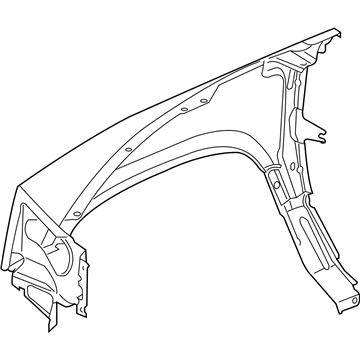Ram Dakota Fender - 55112181AA