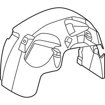 Mopar Wheelhouse - 55077713AE