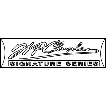 68021295AA Mopar Nameplate Illustration 1 of 1