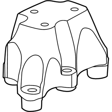 68164773AA Mopar Transmission Mount Bracket Illustration 1 of 1