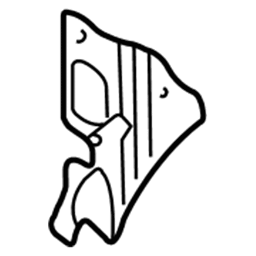 5027202AB Mopar Cowl Side Silencer Illustration 1 of 1