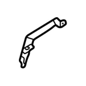 5027755AA Mopar Bracket-COWL PLENUM Engine Control Illustration 1 of 1