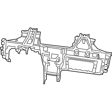 Mopar 5028853AC Instrument Panel Reinforce 5028853AC Mopar Instrument Panel Reinforce Illustration 1 of 1