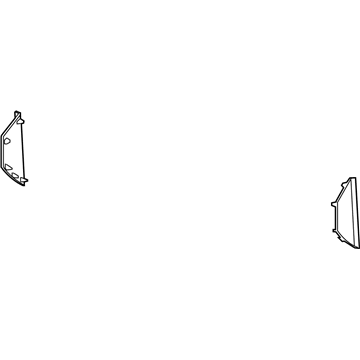 YF49XDVAB Mopar Instrument Panel End Cap End Illustration 1 of 1