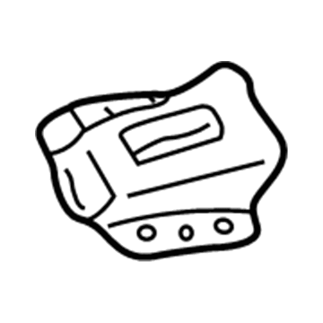 4695035 Mopar Bracket-Trailing Link Illustration 1 of 1