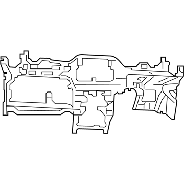 5108246AF Mopar Instrument Panel Support Illustration 1 of 1