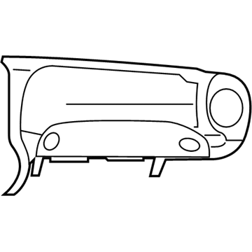 2011 Jeep Wrangler Air Bag - 1PS85DX9AE