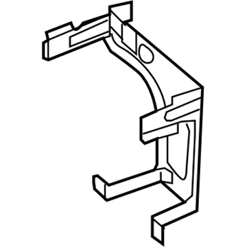 5102734AA Mopar Bracket-TAILGATE Latch Illustration 1 of 1