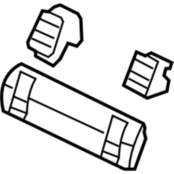 Mopar ZR921J8AG Instrument Panel Bezel ZR921J8AG Mopar Instrument Panel Bezel Illustration 1 of 1