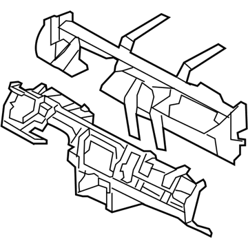1FH931J3AE Mopar Instrument Panel Illustration 1 of 1
