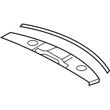 5JN02ZJ8AF Mopar Defroster Grille Illustration 1 of 1
