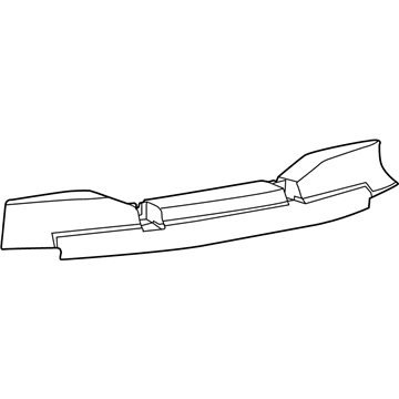 68096362AD Mopar Rear Energy Absorber Illustration 1 of 1