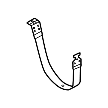 68547725AA Mopar STRAP-FUEL TANK Illustration 1 of 1
