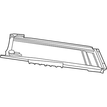 Mopar 68237045AB Frame-SUNROOF 68237045AB Mopar Frame-SUNROOF Illustration 1 of 1