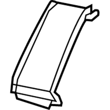 68138174AA Mopar TROUGH-SUNROOF Drain Illustration 1 of 1