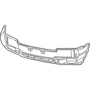 5EU79VF7AB Mopar Front Bumper Cover Illustration 1 of 1