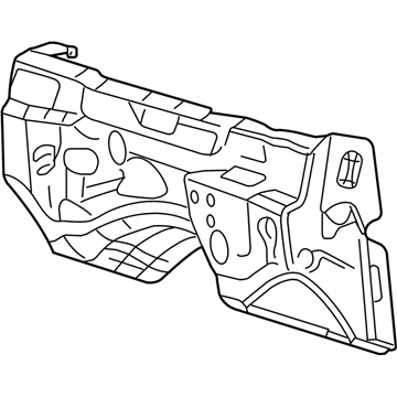 55350873AJ Mopar Dash Panel Silencer Illustration 1 of 1