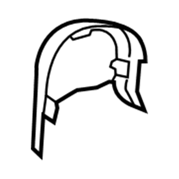 1XT05DX9AA Mopar Seat Pivot Shield Illustration 1 of 1