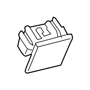 1JQ68HL1AA Mopar Glovebox Door Latch Illustration 1 of 1