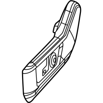 5ZE53TX7AC Mopar Front Seat Shield Illustration 1 of 1