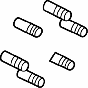 2003 Dodge Durango Wheel Stud - 5093849AA