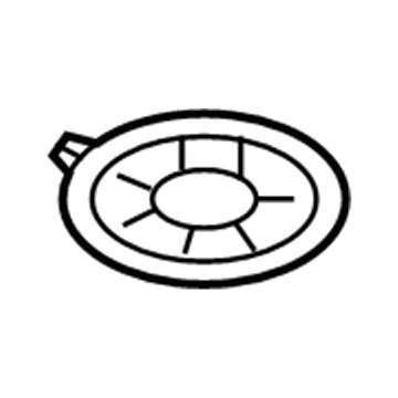 Mopar 68213176AA Label-COOLANT System Cap 68213176AA Mopar Label-COOLANT System Cap Illustration 1 of 1
