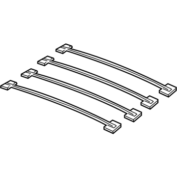 68422651AA Mopar Bow-TONNEAU Cover Illustration 1 of 1